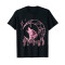 T-shirt Loup noir homme/femme - miniature