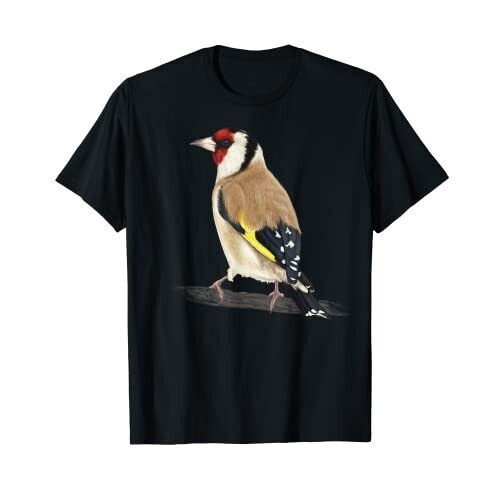 T-shirt Oiseau noir homme/femme
