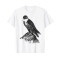 T-shirt Faucon - Oiseau - blanc homme/femme - miniature