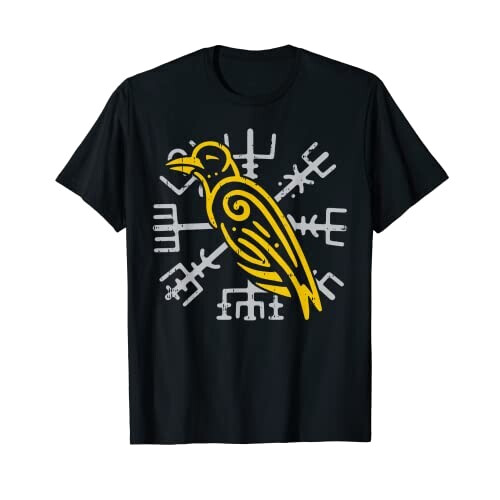 T-shirt Oiseau noir homme/femme