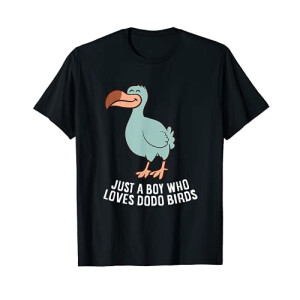 T-shirt Dodo - Oiseau - noir garçon