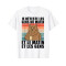 T-shirt Ours blanc homme - miniature