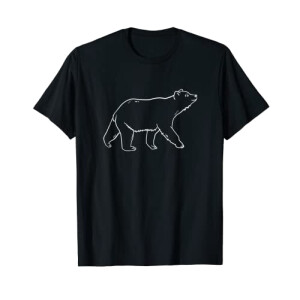 T-shirt Ours noir homme/femme