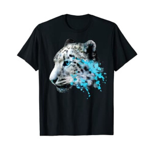 T-shirt Panthère noir homme/femme