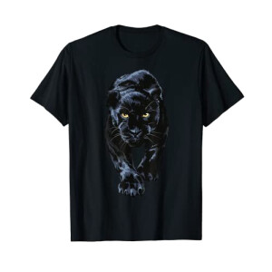 T-shirt Panthère noir homme/femme