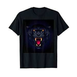T-shirt Panthère noir homme/femme