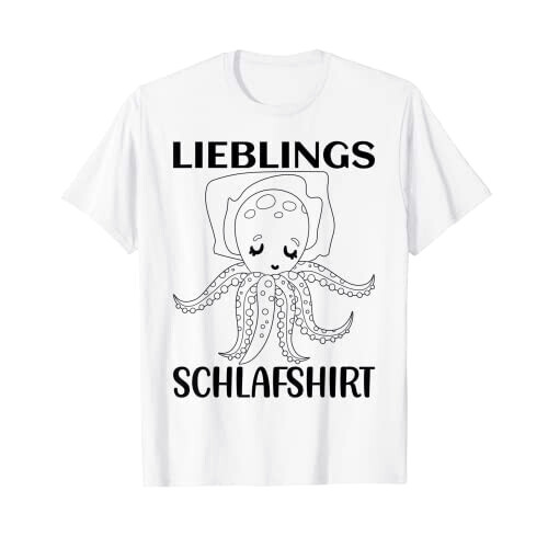 T-shirt Pieuvre blanc homme/femme