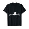 T-shirt Requin noir homme/femme - miniature