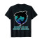 T-shirt Requin noir homme/femme - miniature