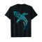 T-shirt Requin noir homme/femme - miniature