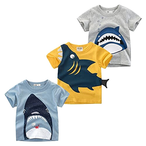 T-shirt Requin fille/garçon variant 6 