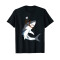 T-shirt Requin noir homme/femme - miniature