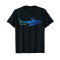 T-shirt Requin noir homme/femme - miniature