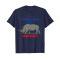 T-shirt Rhinocéros bleu homme/femme - miniature