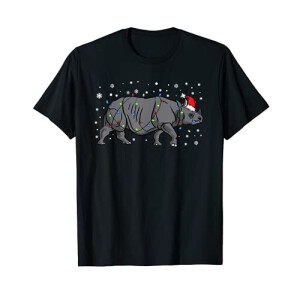 T-shirt Rhinocéros noir homme/femme