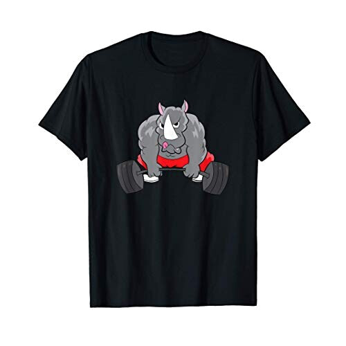 T-shirt Rhinocéros noir homme/femme