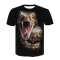 T-shirt Serpent couleur de la photo homme/femme - miniature