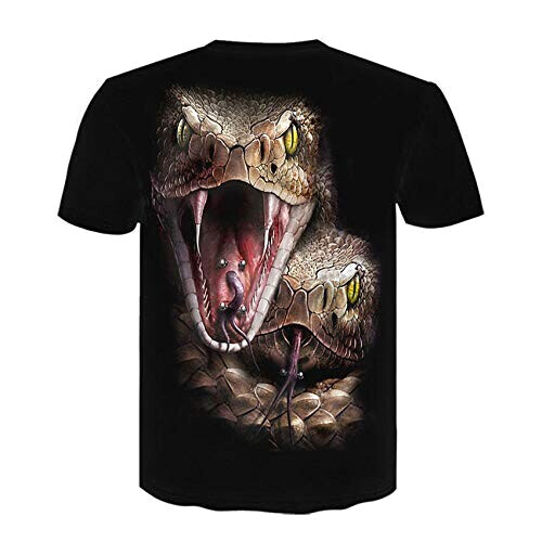 T-shirt Serpent couleur de la photo homme/femme variant 2 
