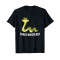 T-shirt Serpent noir homme/femme - miniature