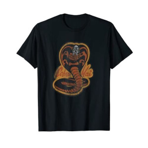 T-shirt Serpent noir homme/femme