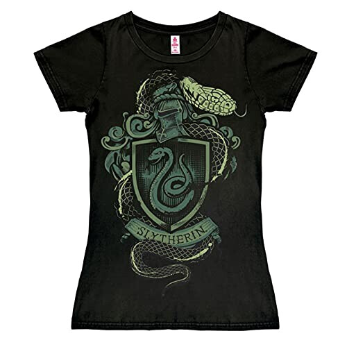 T-shirt Serpent noir femme