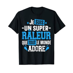 T-shirt Taureau noir homme