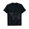 T-shirt Taureau noir homme/femme - miniature