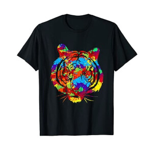 T-shirt Tigre noir homme/femme