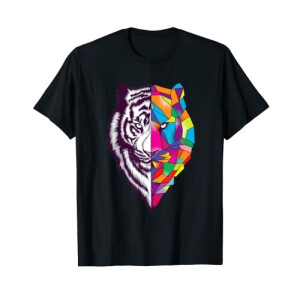 T-shirt Tigre noir homme/femme
