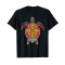 T-shirt Tortue noir homme/femme - miniature