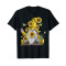 T-shirt Abeille noir homme/femme - miniature