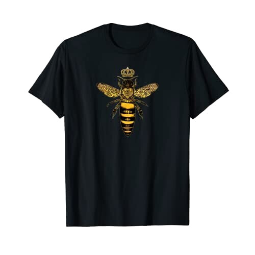 T-shirt Abeille noir homme/femme