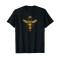 T-shirt Abeille noir homme/femme - miniature