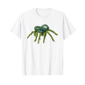 T-shirt Araignée blanc homme/femme