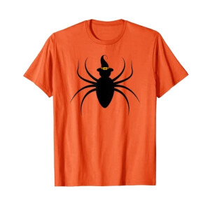 T-shirt Araignée orange homme/femme