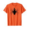 T-shirt Araignée orange homme/femme - miniature