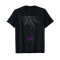 T-shirt Araignée noir homme/femme - miniature