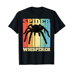 T-shirt Araignée noir homme/femme
