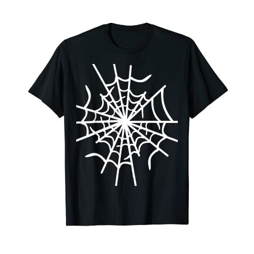 T-shirt Araignée noir homme/femme