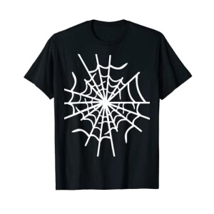 T-shirt Araignée noir homme/femme