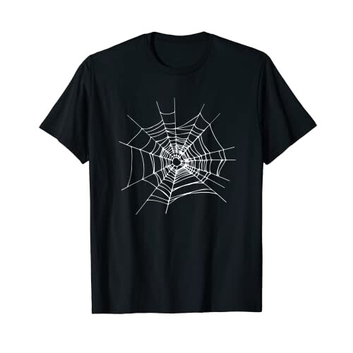 T-shirt Araignée noir homme/femme