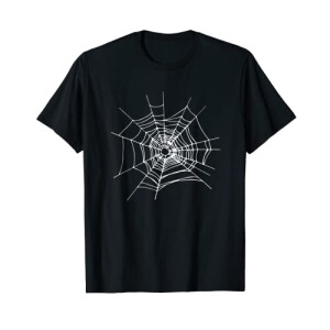 T-shirt Araignée noir homme/femme