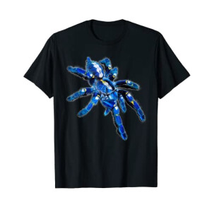 T-shirt Araignée noir homme/femme