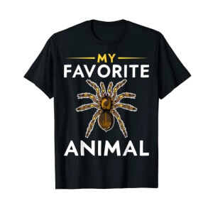 T-shirt Araignée noir homme/femme