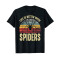 T-shirt Araignée noir homme/femme - miniature