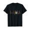 T-shirt Araignée noir homme/femme - miniature