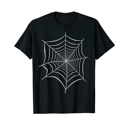 T-shirt Araignée noir homme/femme