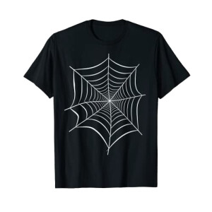 T-shirt Araignée noir homme/femme