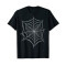 T-shirt Araignée noir homme/femme - miniature
