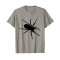 T-shirt Araignée gris homme/femme - miniature